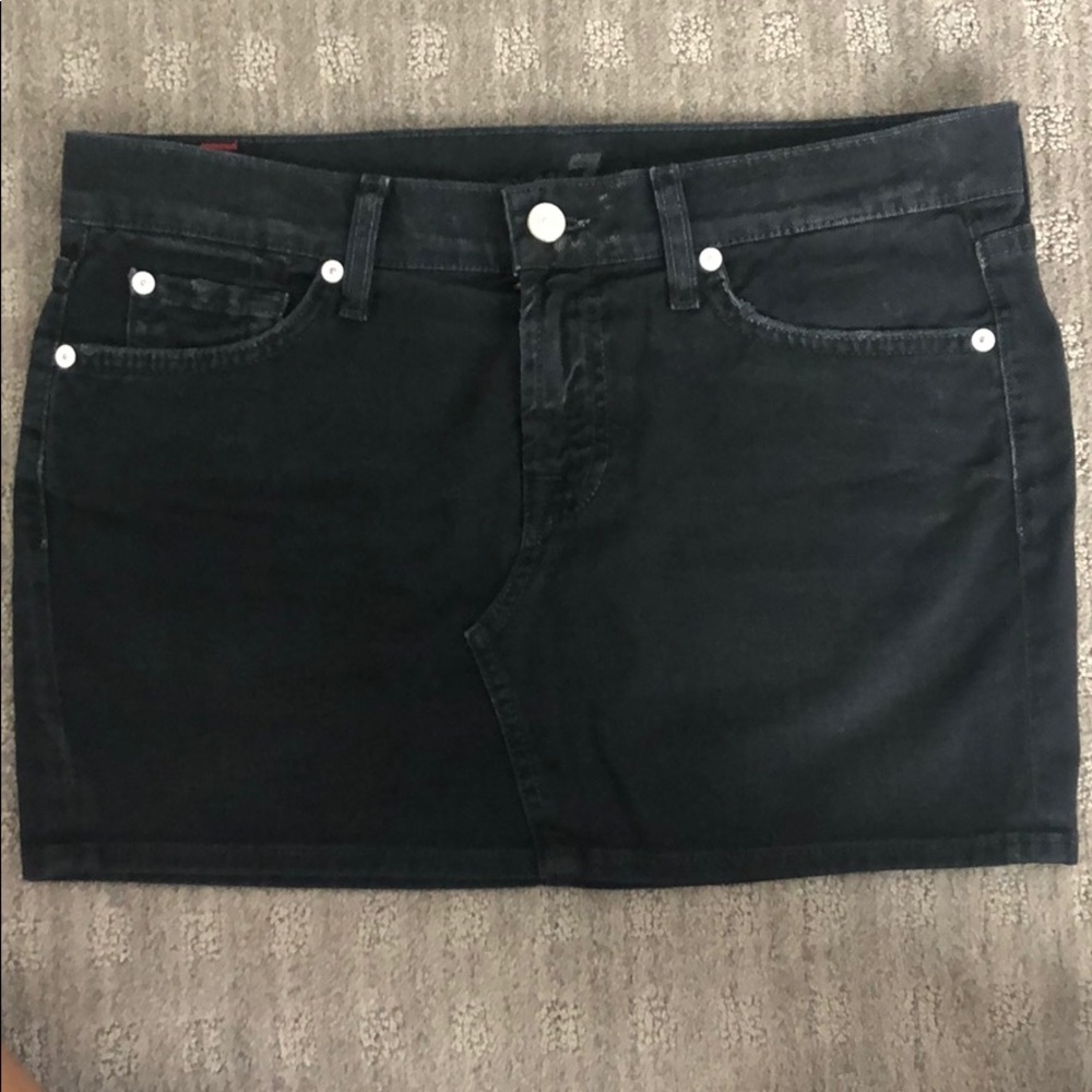 7 for all mankind mini skirt